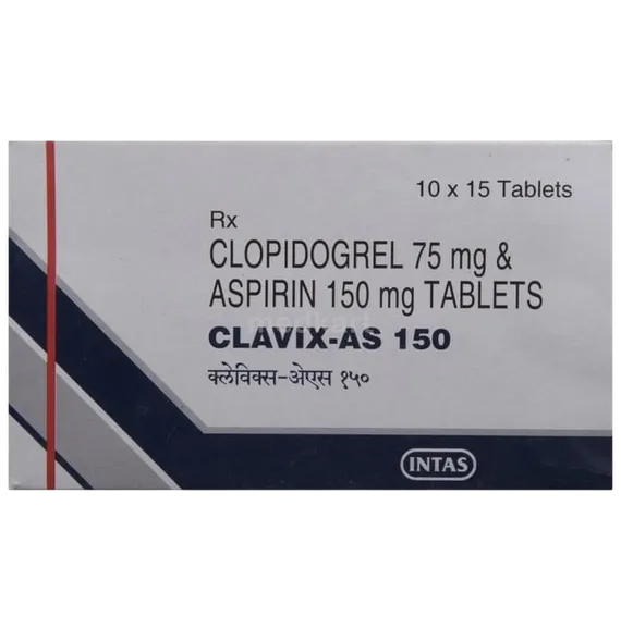 clavix as 150mg tablet 15's